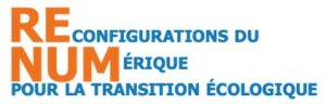 Logo du séminaire RENUM – Reconfigurations du numérique pour la transition écologique